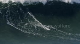 British surfer Tom Butler 'breaks world record for riding biggest wave'