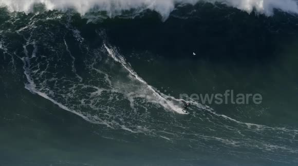 British surfer Tom Butler 'breaks world record for riding biggest wave'