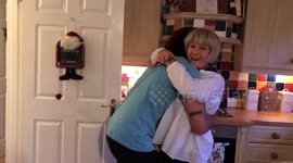 Emotional Christmas homecoming