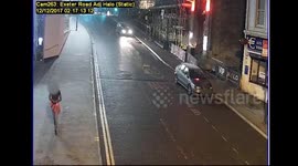 Driver ploughs into doorstaff at nightclub after they thrown him out