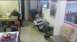 A very quaint travel agent shop in Hanoi.