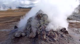 Fumarole in Iceland - fumerolles en Islande - magic