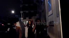 Brooklyn Beckham leaves charity event with Tallia Storm