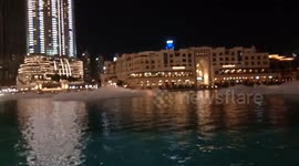 Dubai dancing fountain