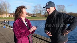 Blind woman says rowing transformed her life