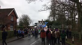 Windlesham Pram Race Whale entry 2018