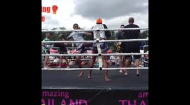 Thai Boxing Practice