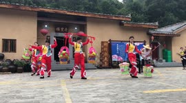 China Street theatre in village