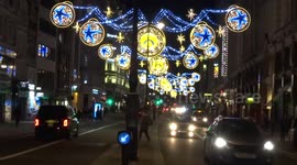 Northbank Christmas Lights 2018 on Strand