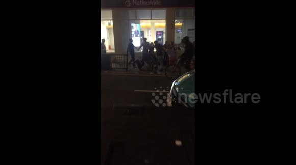 Drunk Girls Fighting in Brighton