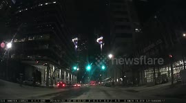 Dash Cam Video Of Fireworks On Tower (part 3of4)