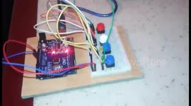 Arduino experiment
 lights ( red yellow green)