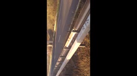 M58 crash. Police X5 speeds to assist