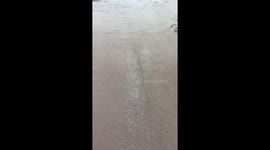 Glitter in the Mekong River