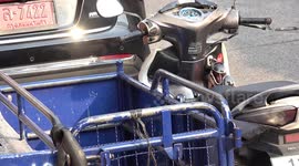 Weird and wonderful modified motorcycles in Thailand