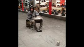 Street musician from Munich