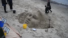 Amazing Sand Sculpture