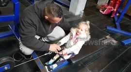 PT session for 3year old