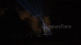 Light Beams In The Park