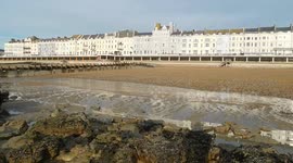 Hastings and St Leonards Down on the Beach