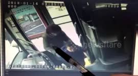 Careless mum in a hurry leaves two-year-old son on bus