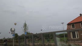 Chasing hot air balloons...