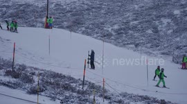 Snowy scenes in the Scottish Highlands