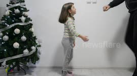 Circus father and daughter