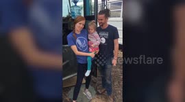 US family sell home and hit the road in renovated school bus