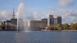 Hamburg in autumn