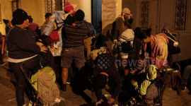 Honduran Migrant Caravan leaves Guatemala City and heads for Mexico