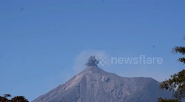 Fuego Volcano - Massive Eruptions: January 22, 2019