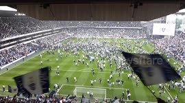 White Hart Lane The Finale - Last three minutes of match and the pitch invasion