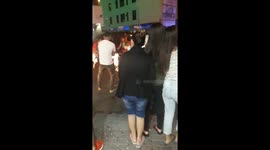 i can dance but police suddenly came to stop.