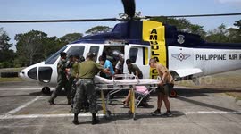 Philippines cathedral explosion survivors airlifted to hospital by helicopter