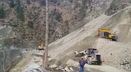 Landslide Cleaning process at Anokhi fall