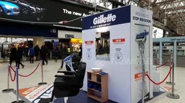 Gillette pop-up 