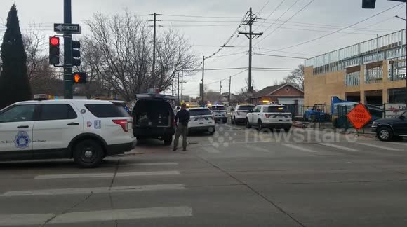 Two officers injured after reports of shots fired in downtown Denver