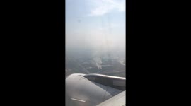 Aerial footages shows farmers burning crops in smog-ravaged Bangkok