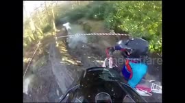 Enduro bike fail