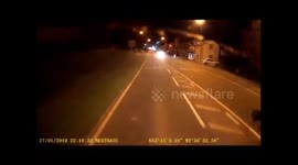 HGV  CRASH AVIODED,  A41 Chester,