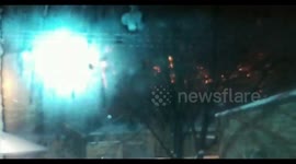 Chicago electrical wires explode in impressive showers of sparks during cold spell