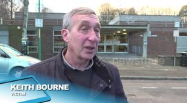 A postman had his finger bitten off by a dog as he pushed a letter through their box