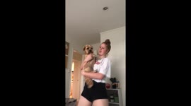 When she mentions the ‘D’ word