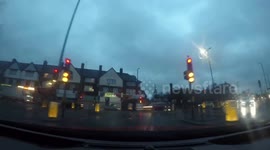 Time lapse video of traffic north London