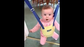 When dad looks after the baby! #tinydancer #dancing#riverdance #daddydaycare #irishdancer #babyentertainment #startthemyoung #dancingbaby #daddysincharge #daddydaughter #funnybaby #michaelflatley #irishjig