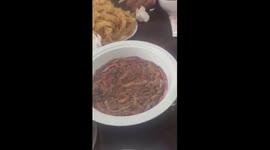 Special dish made from sandworm