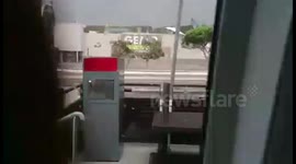 Small 'tornado' rips through Marseille, France