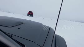 White-out 4x4 adventure in Iceland