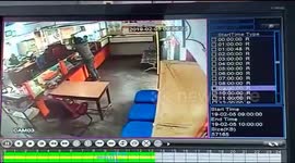 Indian bank teller's head bashed with iron rod by man in motorcycle helmet